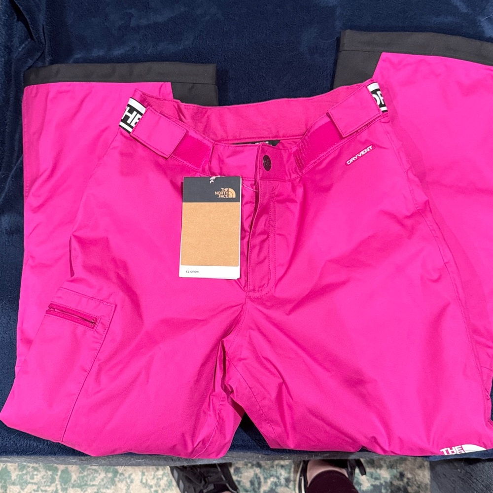The North Face Fuchsia Snow Pants - Picture 2 of 3
